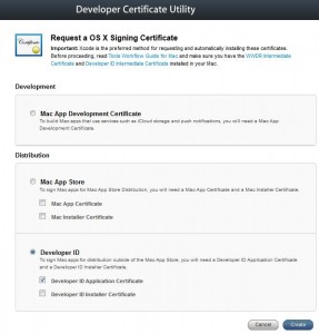 Mac Developer Certificate Utility Problem